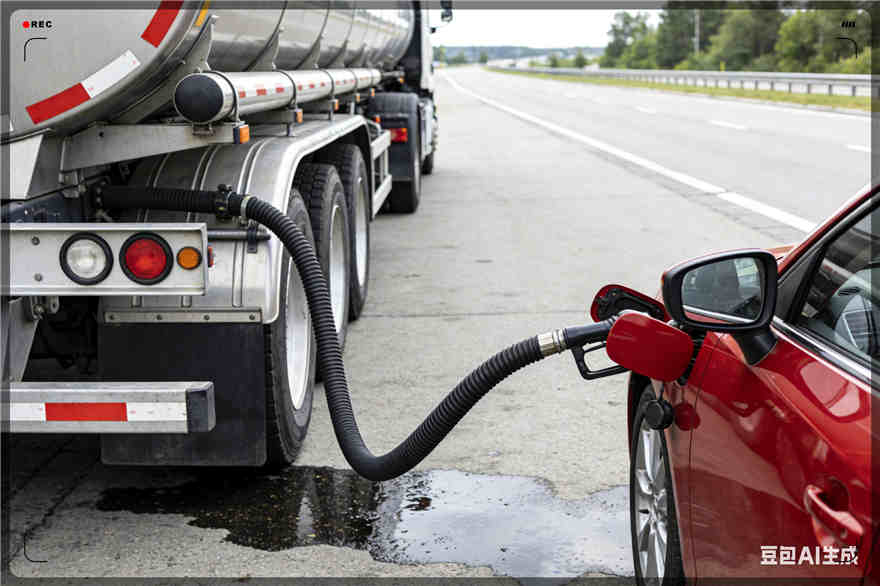 三元区汽车救援送水案例